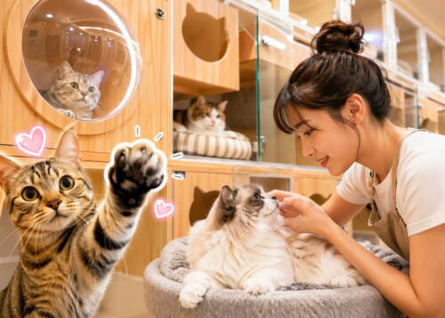 桃園貓咪住宿怎麼選？出門旅遊、出差時，貓咪安置成為關鍵